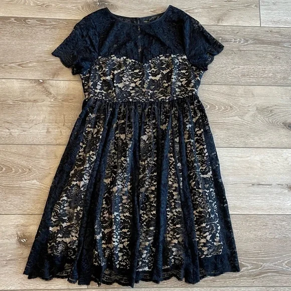 lace stripe dress Striped Lace Strap Bow Mini Dress – MAUVSTUDIO®